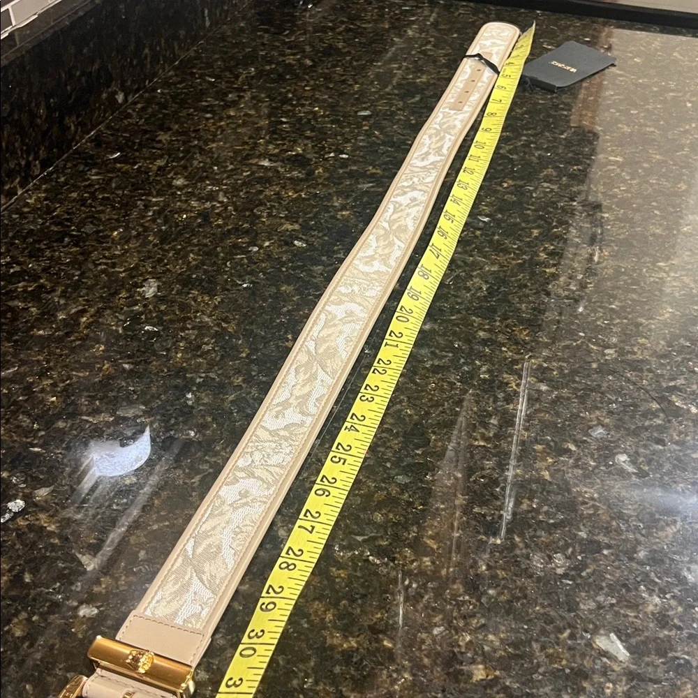 VERSACE Medusa Heritage Barocco Jacquard Belt 4 cm (70/28 - 32in long)